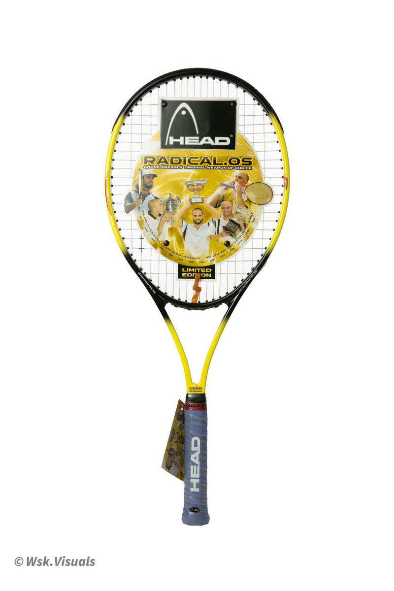 Agassi Andre Radical Limited（2018年復刻モデル） Racket Agassi's Andre with Tennis-Box Signed & Limited ラケット(硬式用)